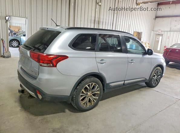 JA4AZ3A38GZ012143 2016 MITSUBISHI OUTLANDER Серебряный Передняя правая четверть