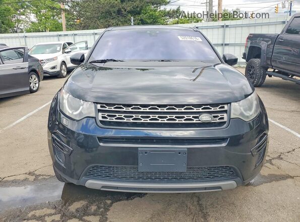 SALCP2BG5GH548658 2016 LAND ROVER DISCOVERY Black Widok z tyłu