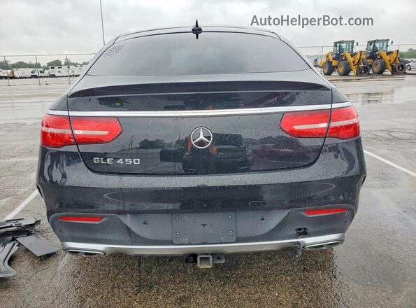 4JGED6EB8GA032525 2016 MERCEDES-BENZ GLE Black Вид салону спереду