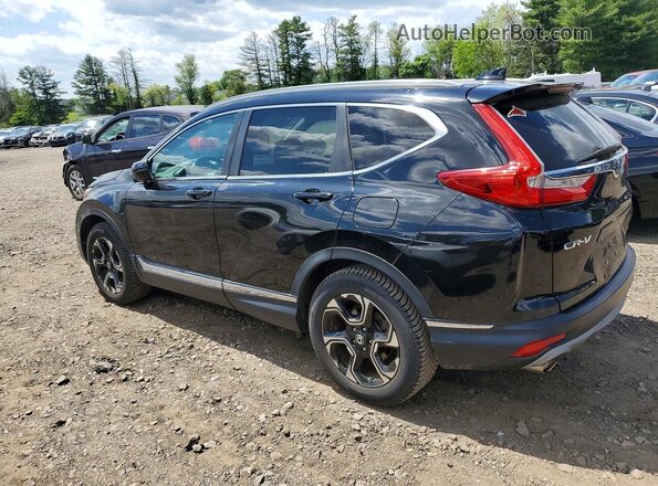 7FARW2H96JE024346 2018 HONDA CR-V Черный Задняя правая четверть