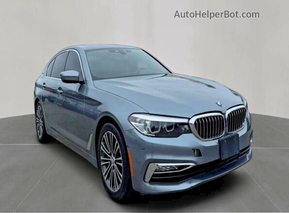 WBAJB1C56JB374403 2018 BMW OTHER Charcoal Задня ліва чверть
