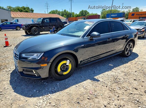 WAUENAF44HN070801 2017 AUDI A4 Gray Trasero izquierdo