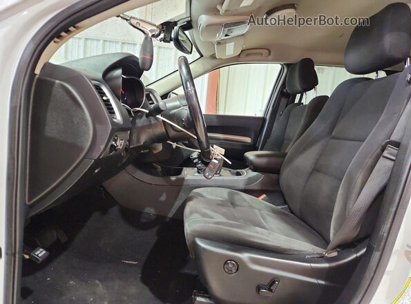 1C4RDJFG8KC827574 2019 DODGE DURANGO Белый Вид панели приборов