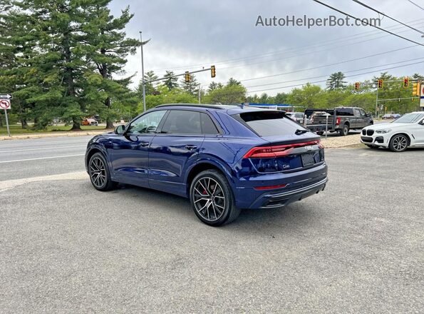 WA1EVAF15KD036494 2019 AUDI Q8 Синий Вид спереди