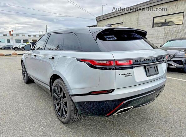 SALYM2RV0JA706519 2018 LAND ROVER RANGE Серебряный Передняя правая четверть