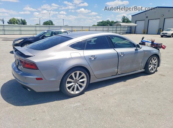 WAUWGAFC7GN005591 2016 AUDI A7 Серебряный Передняя правая четверть