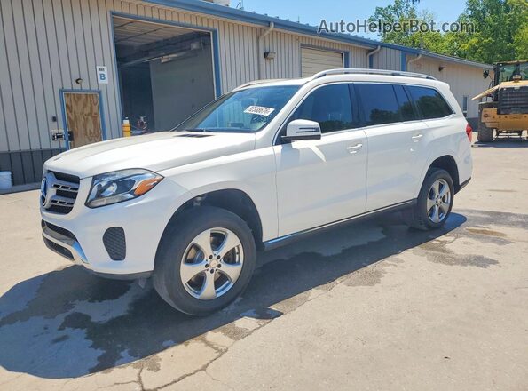 4JGDF6EE7HA845758 2017 MERCEDES-BENZ GLS White Передня ліва чверть