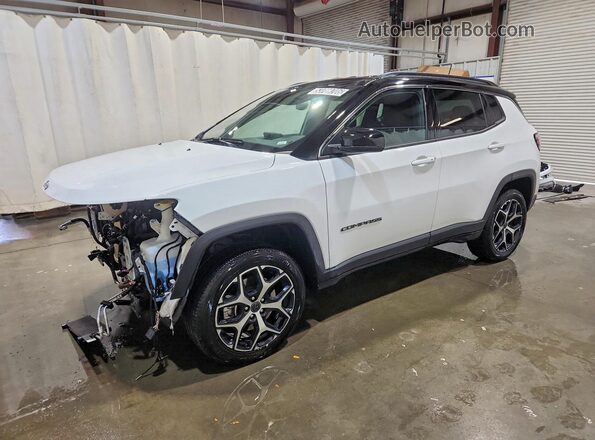 3C4NJDCN3TT182317 2026 JEEP COMPASS Белый Передняя левая четверть