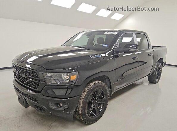 1C6RREFTXRN113098 2024 RAM 1500 Черный Передняя левая четверть