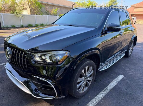 4JGFB4KB4MA477889 2021 MERCEDES-BENZ GLE Black Передня ліва чверть