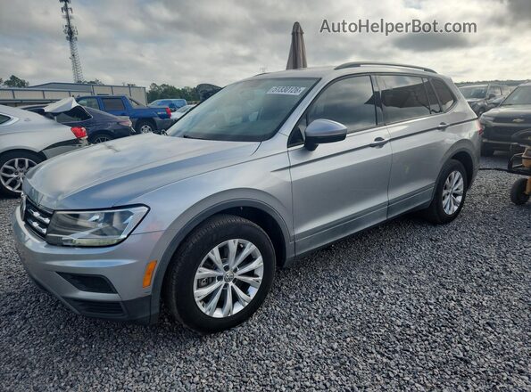 3VV1B7AX2KM187052 2019 VOLKSWAGEN TIGUAN Silver Vista tres cuartos delantera izquierda
