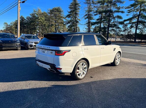 SALWR2RE6KA819563 2019 LAND ROVER RANGE White Vista frontal