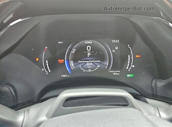 2T2BCMEA5RC018548 2024 LEXUS RX Белый Вид щитка приборов