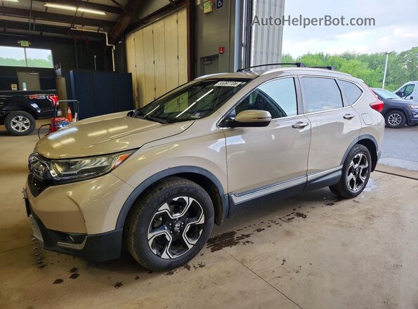 5J6RW2H93HL022907 2017 HONDA CR-V Tan Задня ліва чверть