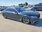 2019 Bmw 740 Xi Gray vin: WBA7E4C51KGV28667
