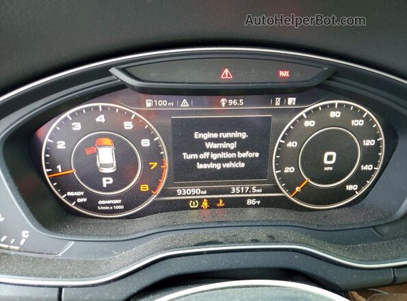 WA1BNAFY9J2002200 2018 AUDI Q5 Черный Вид задних сидений