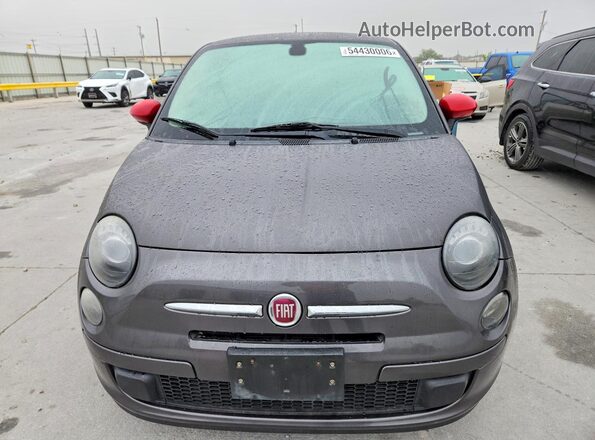 3C3CFFARXGT248530 2016 FIAT 500 Серый Вид сзади