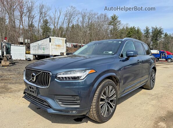 YV4A22PK7N1808426 2022 VOLVO XC90 Синий Задняя правая четверть