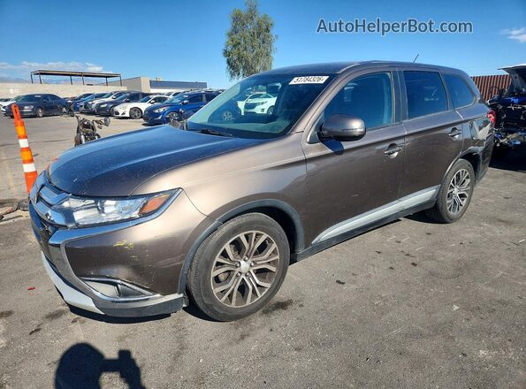 JA4AD3A37GZ019941 2016 MITSUBISHI OUTLANDER Gray Przód lewy