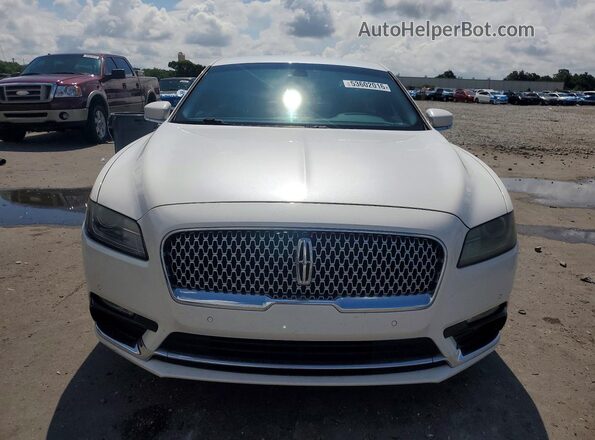 1LN6L9PK8J5601718 2018 LINCOLN CONTINENTA Белый Вид сзади
