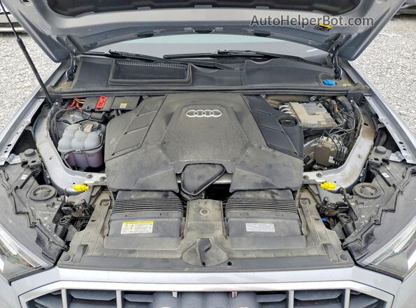 WA1LXAF73MD027785 2021 AUDI Q7 Серебряный Вид наклейки с VIN-кодом