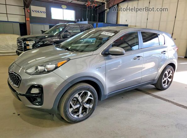 KNDPMCAC4N7014219 2022 KIA SPORTAGE Серебряный Передняя левая четверть