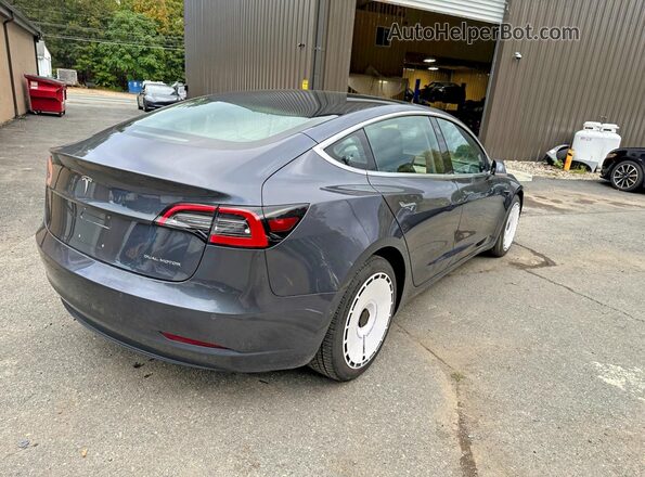 5YJ3E1EB1JF119421 2018 TESLA MODEL Серый Вид спереди