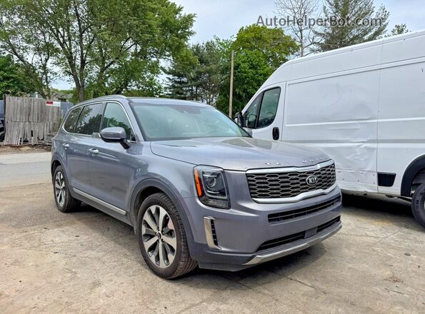 5XYP64HC0LG065187 2020 KIA TELLURIDE Charcoal Հետևի ձախ