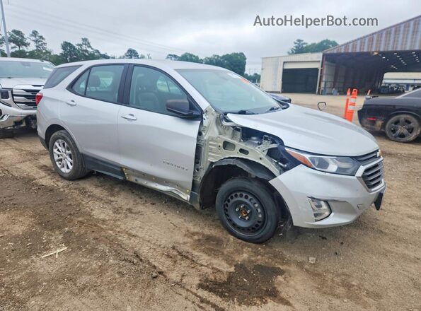3GNAXFEV6MS104957 2021 CHEVROLET EQUINOX Silver Widok z przodu