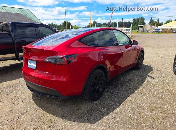 5YJYGDEE4MF233509 2021 TESLA MODEL Красный Вид спереди