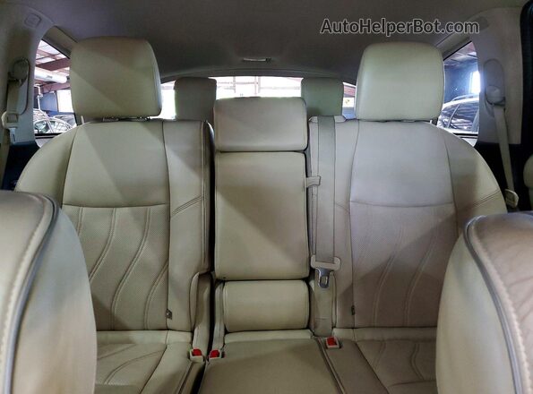5N1DL0MM1HC527945 2017 INFINITI QX60 Синий Вид задней части салона