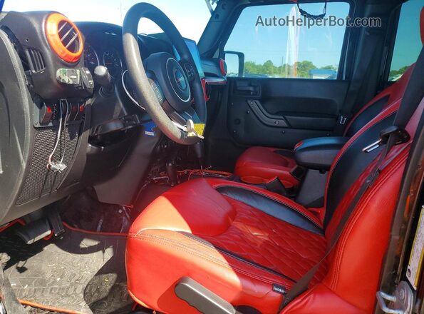 1C4BJWDG8HL751521 2017 JEEP WRANGLER Black Widok deski rozdzielczej