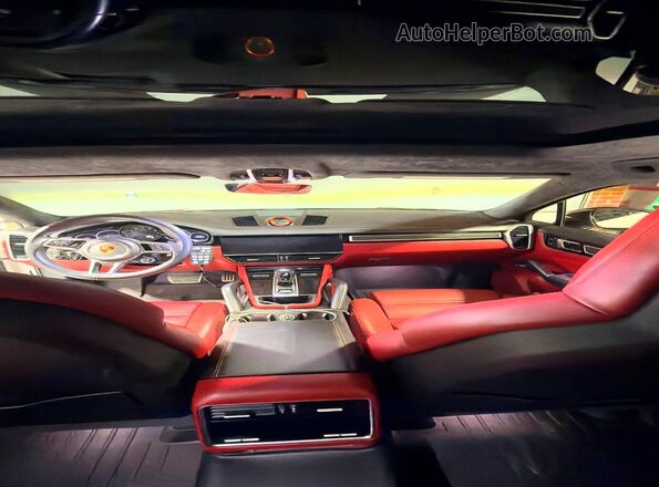 WP1BG2AY1NDA56239 2022 PORSCHE CAYENNE Белый Вид задних сидений