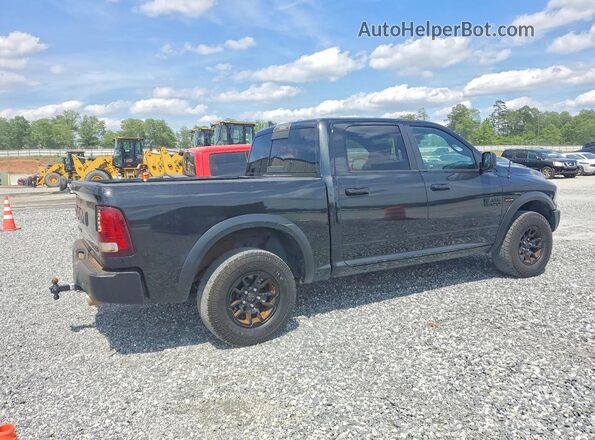1C6RR7YT5JS232630 2018 RAM 1500 Black Front right