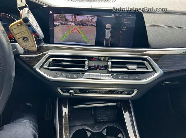 5UXCR6C07LLL75726 2020 BMW X5 Белый Вид задней части салона