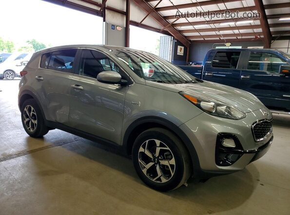 KNDPMCAC4N7014219 2022 KIA SPORTAGE Серебряный Передняя правая четверть