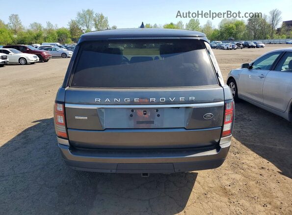 SALGS2FE6HA328061 2017 LAND ROVER RANGE Серый Вид салона спереди