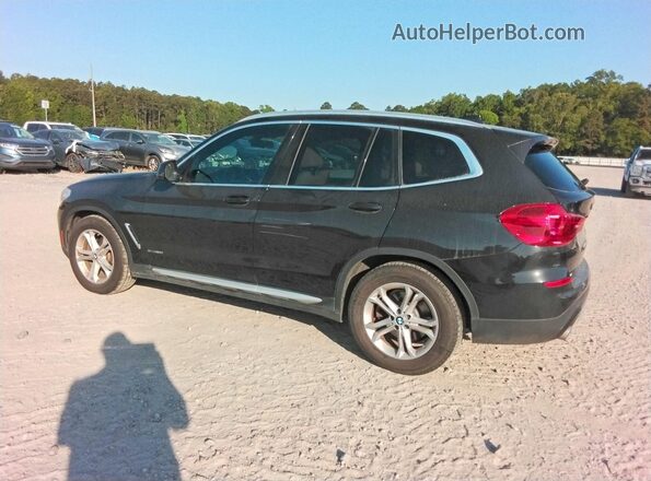 5UXTR9C56JLD65282 2018 BMW X3 Черный Задняя правая четверть