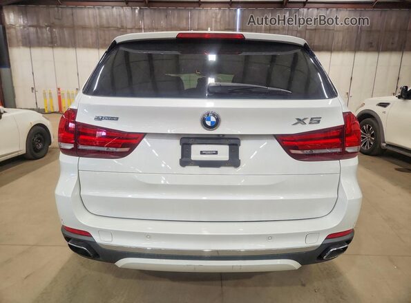 5UXKT0C58G0S78614 2016 BMW X5 Белый Вид салона спереди