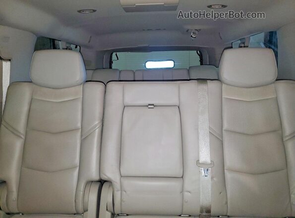 1GYS4JKJ9LR207084 2020 CADILLAC ESCALADE Белый Вид задней части салона