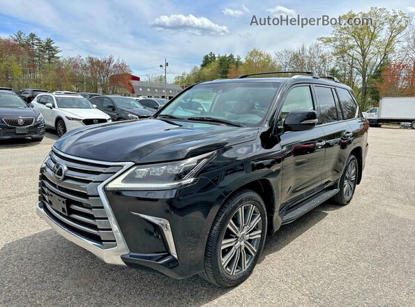 JTJHY7AX6H4221040 2017 LEXUS LX570 Черный Задняя левая четверть
