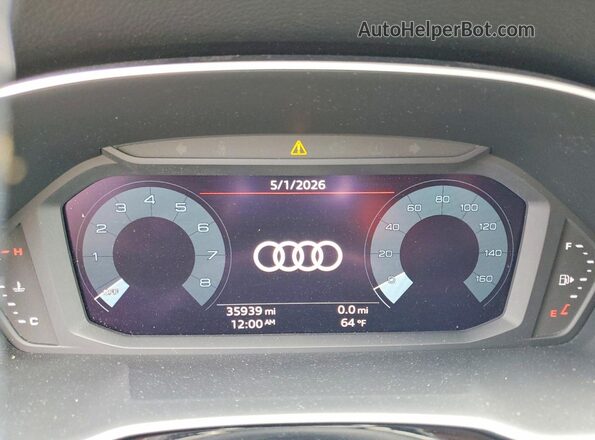 WA1DECF34S1011760 2025 AUDI Q3 Gray Widok tylnych siedzeń