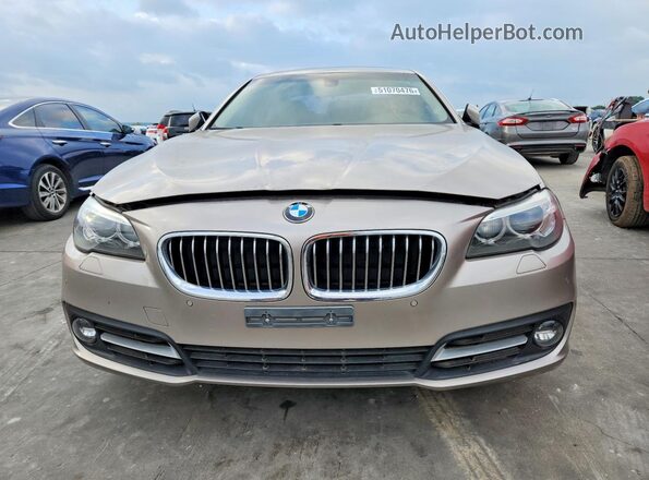 WBA5A5C53GD526498 2016 BMW 5 SERIES Silver Вид ззаду