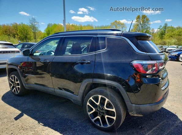 3C4NJDCB7JT315292 2018 JEEP COMPASS Черный Задняя правая четверть