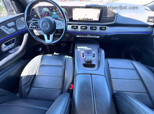 4JGFB4KB8LA241129 2020 MERCEDES-BENZ GLE Blue უკანა სავარძლების ხედი