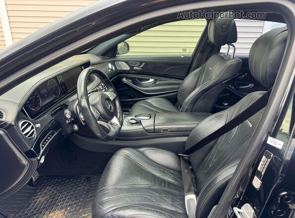 WDDUG7JBXHA286408 2017 MERCEDES-BENZ S Black Вид панелі приладів