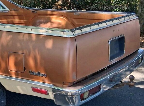 5W80L8D501218 1978 GMC CABALLERO Two Tone Vista interior delantera