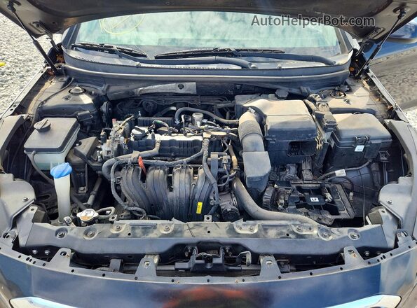 5NPE24AF8GH322148 2016 HYUNDAI SONATA Черный Вид подкапотного пространства