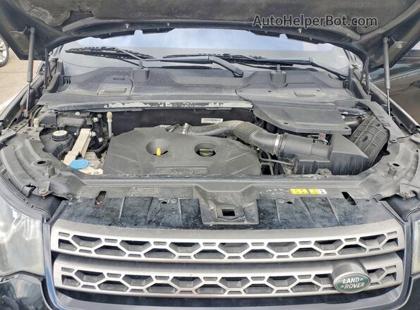 SALCP2BG5GH548658 2016 LAND ROVER DISCOVERY Black Widok naklejki z numerem VIN