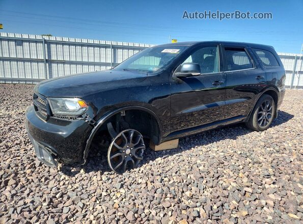 1C4SDJCT2HC775340 2017 DODGE DURANGO Black უკანა მარცხენა